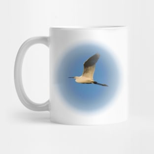 Flying egret Mug